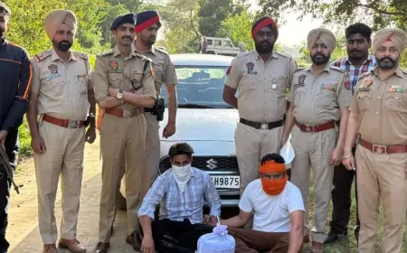 पंजाब सरकार का ‘युद्ध नशे के विरुद्ध’ अभियान जारी, तरनतारन पुलिस ने दो तस्करों को किया गिरफ्तार