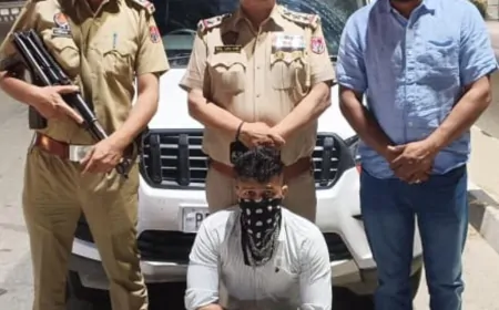 पंजाब पुलिस को मिली बड़ी सफलता, यूट्यूबर के घर हमले में आरोपी को किया गिरफ्तार