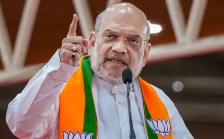 हिसार दौरे पर केंद्रीय गृह मंत्री अमित शाह, अग्रोहा मेडिकल कॉलेज में कार्यक्रम का आयोजन