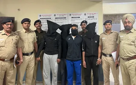 PU में छात्र की हत्या मामले में 4 आरोपी गिरफ्तार, मासूम शर्मा के कॉन्सर्ट के दौरान हुई थी हत्या 