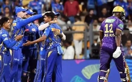 MI vs KKR: मुंबई ने कोलकाता को 8 विकेट से हराया, ये रहे जीत के हीरो