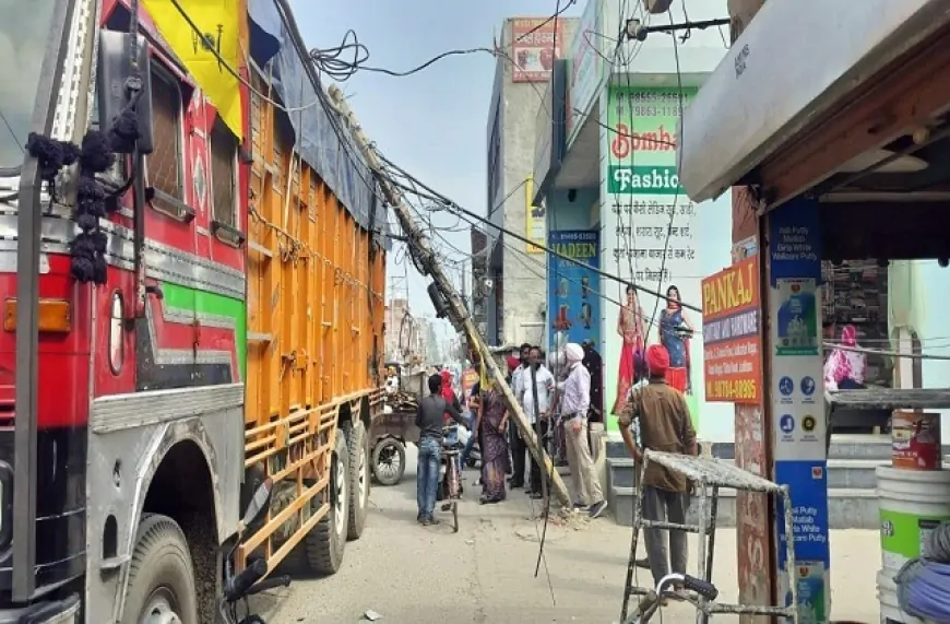 लुधियाना में इस जगह हुआ बड़ा हादसा, लोगों ने भाग कर बचाई जान