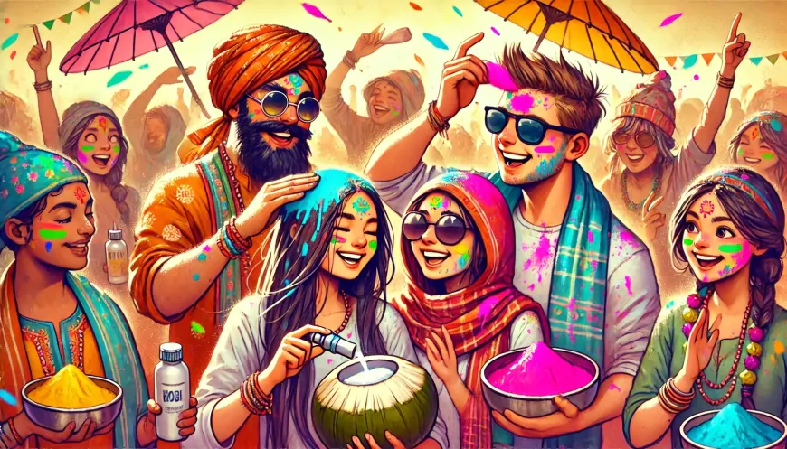 बालों और स्किन को रखें सुरक्षित... बिना टेंशन खेलें होली, बस अपनाएं ये आसान टिप्स!
