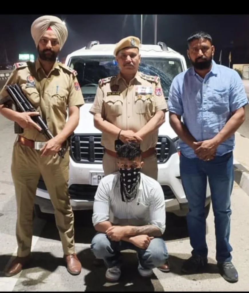 पंजाब पुलिस को मिली बड़ी सफलता, यूट्यूबर के घर हमले में आरोपी को किया गिरफ्तार