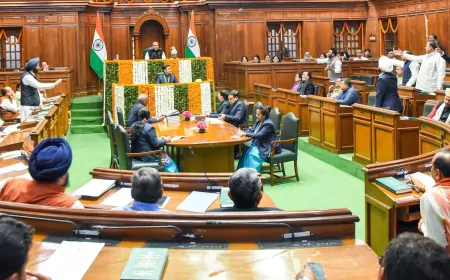 Delhi: दिल्ली विधानसभा में वायु प्रदूषण पर आज पेश होगी CAG रिपोर्ट