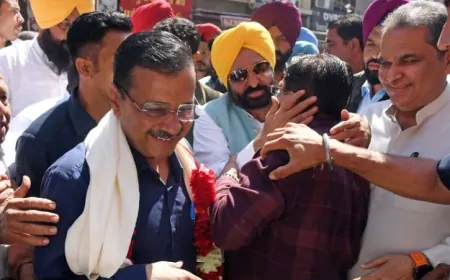 AAP संयोजक अरविंद केजरीवाल का लुधियाना में कार्यक्रम, पार्टी कार्यकर्ताओं के साथ करेंगे बैठक