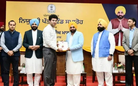 पंजाब सरकार का ‘मिशन रोजगार’ जारी, 700 से ज्यादा अभ्यर्थियों को सौंपे नियुक्ति पत्र