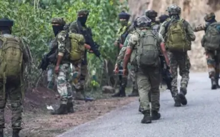 कठुआ में सुरक्षाबलों और आतंकियों के बीच मुठभेड़, एक आतंकी ढेर 