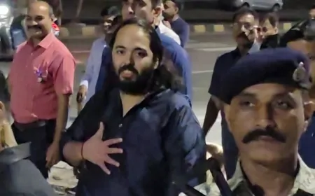 अनंत अंबानी ने शुरू की 141 KM की पदयात्रा, भगवान द्वारकाधीश के करेंगे दर्शन 