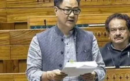 वक्फ बिल का किसी भी धार्मिक स्थल के प्रबंधन से कोई लेना-देना नहीं- किरेन रिजिजू