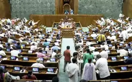 वक्फ संशोधन बिल लोकसभा में पास,  समर्थन में 288, विरोध में 232 पड़े वोट