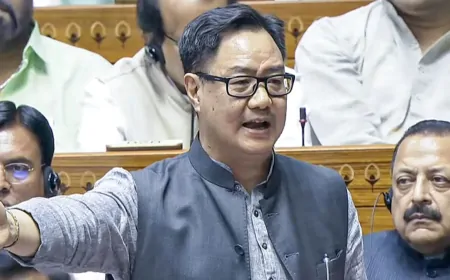 लोकसभा में वक्फ संशोधन बिल पास ,राज्यसभा में दोपहर 1 बजे राज्यसभा में पेश होगा बिल