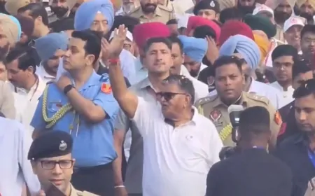 नशे के खिलाफ पंजाब के राज्यपाल ने शुरू की पदयात्रा 