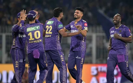 सनराइजर्स हैदराबाद की IPL में सबसे बड़ी हार, KKR ने 80 रनों से जीता मैच