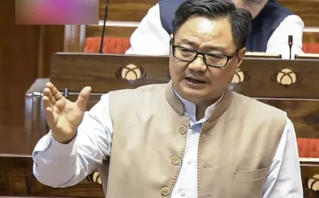 वक्फ प्रॉपर्टी में कोई हस्तक्षेप नहीं किया जा रहा है: किरेन रिजिजू