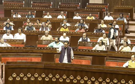 राज्यसभा में भी वक्फ संशोधन बिल पास, पक्ष में पड़े 128 और विपक्ष में 95 वोट