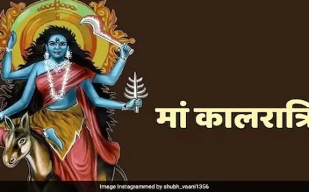 नवरात्रि के सातवें दिन ऐसे करें मां कालरात्रि की पूजा, जानें  सामग्री, विधि, मंत्र, भोग, आरती