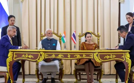 प्रधानमंत्री मोदी दो दिवसीय थाईलैंड दौरे पर, आज बिम्सटेक शिखर सम्मेलन में होंगे  शामिल