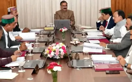 हिमाचल कैबिनेट की अहम बैठक आज, कई अहम मुद्दों पर होगी चर्चा
