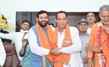 रोहतक में BJP की अहम बैठक, CM सैनी, प्रदेश अध्यक्ष मोहन लाल बड़ौली होंगे शामिल