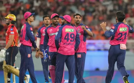 राजस्थान रॉयल्स ने पंजाब को 50 रनों से हरा जीता मैच