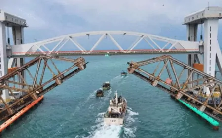 PM नरेंद्र मोदी का आज तमिलनाडु दौरा,  नए पंबन ब्रिज का  करेंगे उद्घाटन