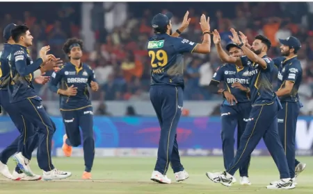 SRH vs GT: हैदराबाद को गुजरात ने 7 विकेट से हराया