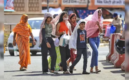 दिल्ली-NCR, समेत इन राज्यों में तापमान 42 डिग्री के पार, जानें अपने शहर का हाल