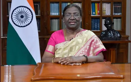 चार दिन की विदेश यात्रा पर राष्ट्रपति द्रौपदी मुर्मू, पुर्तगाल और स्लोवाकिया के दौरे पर रहेंगी राष्ट्रपति