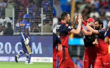 RCB ने भेदा मुंबई का किला, 10 साल बाद वानखेड़े में मिली जीत