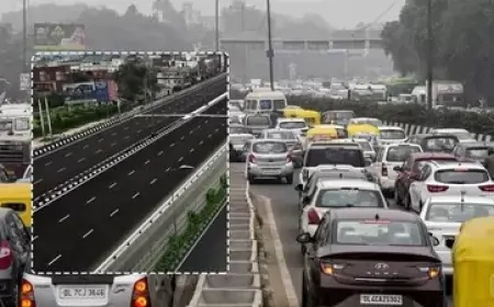 दिल्ली की जनता को जाम से मिलेगा निजात, PWD विभाग ने 6 लेन फ्लाईओवर को दी मंजूरी
