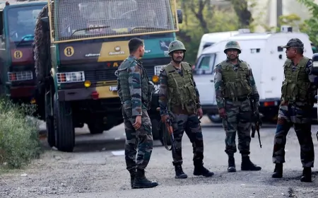 किश्तवाड़ में सुरक्षाबलों और आतंकियों में मुठभेड़, इलाके में सुरक्षाबलों का सर्च ऑपरेशन जारी