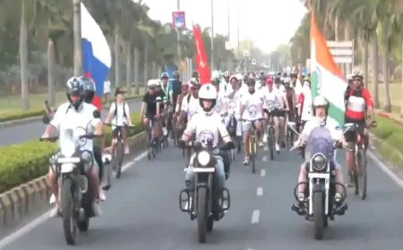 1945 युद्ध में विजय की वर्षगांठ पर साइकिल रैली, विजय दिवस पर भारत-रूस साइकिल रैली का आयोजन
