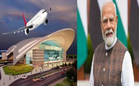 हरियाणा में PM मोदी ने हिसार से अयोध्या के लिए पहली फ्लाइट को दिखाई हरी झंडी, किया शिलान्यास