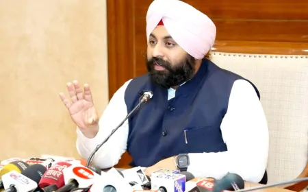 सरकारी स्कूलों को बेहतर बनाना पंजाब सरकार का लक्ष्य- हरजोत सिंह बैंस 