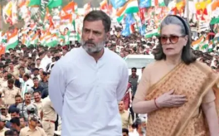 सोनिया, राहुल पर एक्शन, ED दफ्तर के बाहर कांग्रेस कार्यकर्ताओं का प्रदर्शन