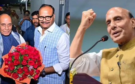 केंद्रीय रक्षा मंत्री राजनाथ सिंह का लखनऊ में कार्यक्रम,  'सांसद खेल महाकुंभ' का करेंगे शुभारंभ