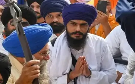 अमृतपाल पर NSA बढ़ाया गया,  डिब्रूगढ़ जेल में बंद है अमृतपाल सिंह