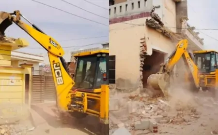 पंजाब सरकार का ‘युद्ध-नशे के विरुद्ध अभियान’, जालंधर में नशा तस्कर के घर पर चला बुलडोजर  