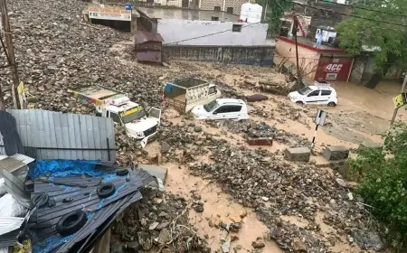 पहाड़ों पर बरसी आसमानी आफत,बादल फटने से 3 लोगों की मौत