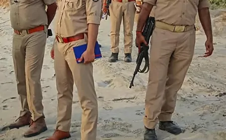 पुलिस और आरोपियों के बीच मुठभेड़, पुलिस ने दो अपराधियों को किया गिरफ्तार