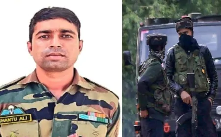 आतंकियों से मुठभेड़ में एक जवान शहीद, पंजाब CM मान ने जवान की बहादुरी को किया नमन