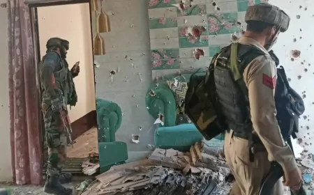 जम्मू-कश्मीर में आतंक पर फाइनल स्ट्राइक, शोपियां-कुलगाम में आतंकियों के घर IED से ध्वस्त