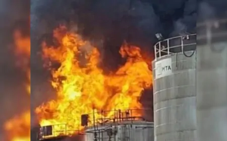 ईरान के बंदरगाह में बड़ा धमाका, हादसे में 700 से ज्यादा लोगों के घायल होने की खबर