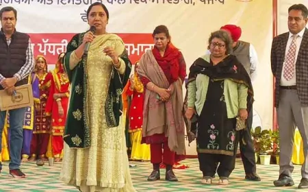 श्री मुक्तसर साहिब में समारोह का आयोजन, सामाजिक सुरक्षा मंत्री डॉ. बलजीत कौर हुईं शामिल