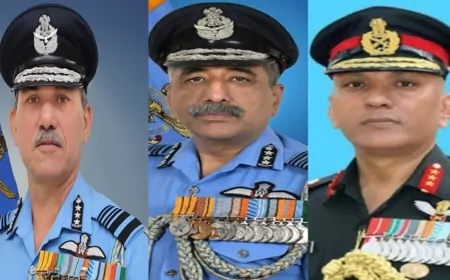 एयर मार्शल नर्मदेश्वर तिवारी बने IAF के नए वाइस चीफ