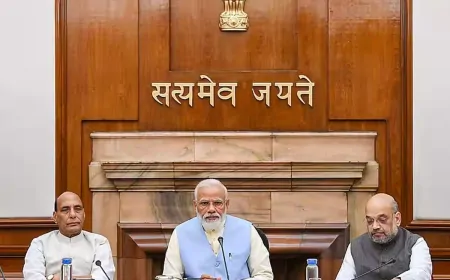 मोदी कैबिनेट की आज अहम बैठक, पहलगाम हमले के बाद कैबिनेट की पहली बैठक 