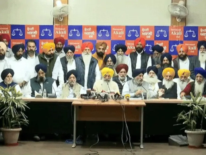 शिरोमणि अकाली दल वर्किंग कमेटी की बैठक, नए अध्यक्ष को लेकर होगी चर्चा