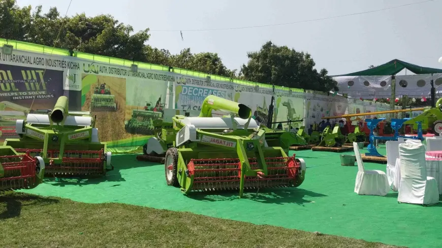 अनाज मंडी में किसान मेले का आयोजन, कृषि से जुड़े उपकरणों की दी गई जानकारी
