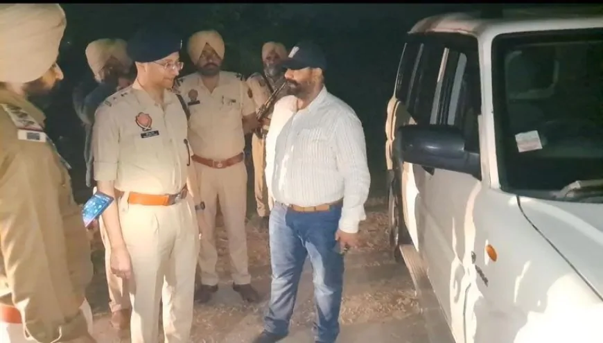 तरनतारन में पुलिस और गैंगस्टर में मुठभेड़, गैंगस्टर के पैर में लगी गोली आरोपी गिरफ्तार